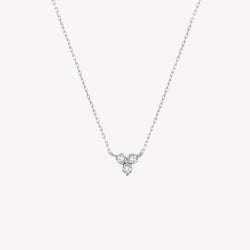 Round Diamond Trio Pendant