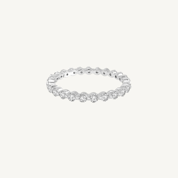 Round Diamond Eternity Ring