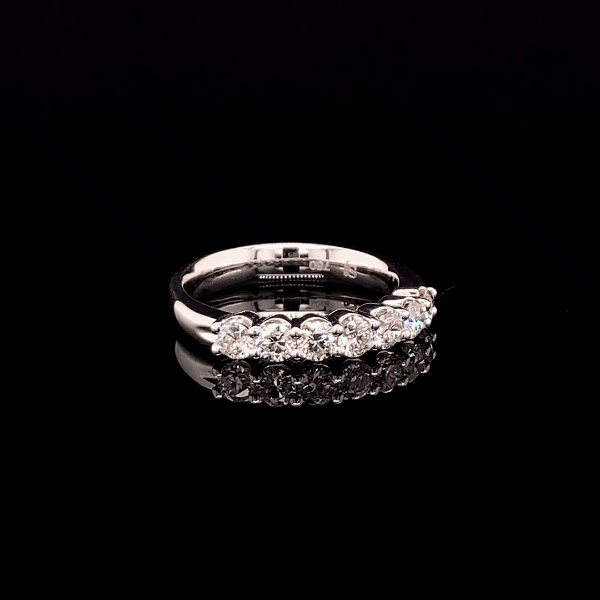 Half Eternity Round Diamond Ring