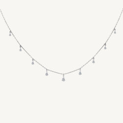 Dangling Diamond Choker