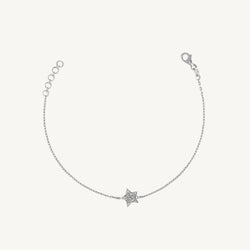 Star Round Diamond Bracelet