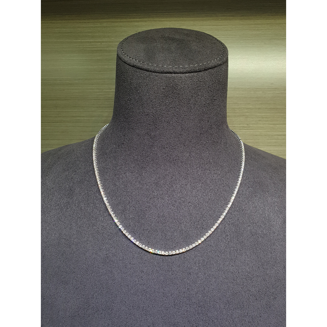 Diamond gold tennis on sale chain