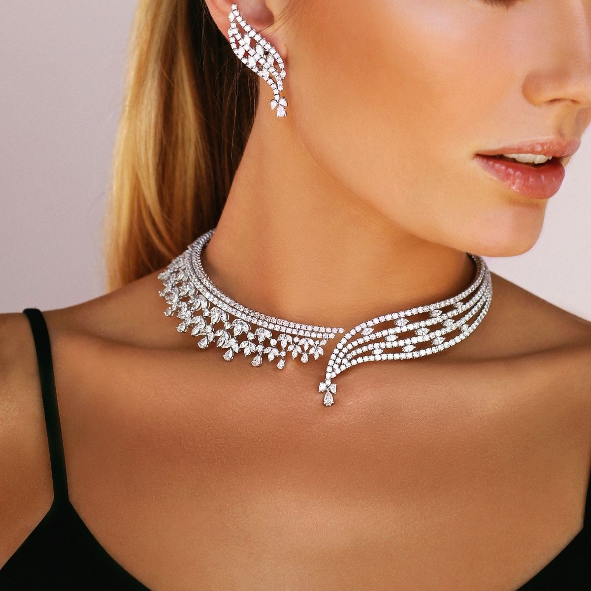 Fancy Bridal Diamond Choker