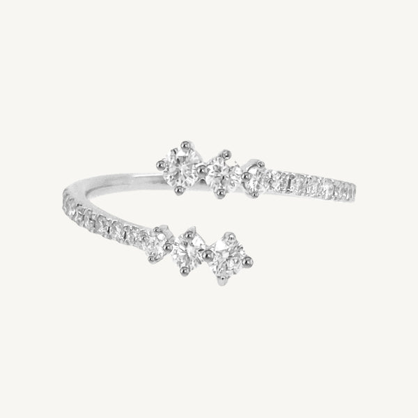 Spring Round Diamond Ring