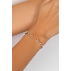 Solitaire Marquise Diamond Spring Bangle